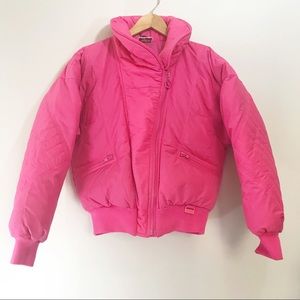 Barbie Pink Down Ski Jacket by Mountain Goat
